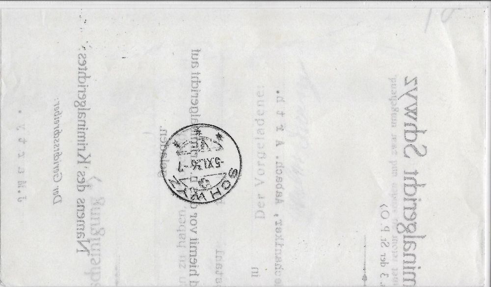 Vorladung Gericht (Eingeschrieben) 1936 | Kaufen auf Ricardo