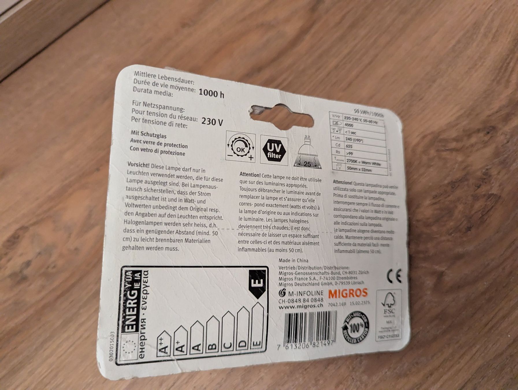 Lampade: 2x GU10 Halgon-Spot 50W, – Nuovo (secondo la descrizione) da Rupperswil venduto da Retos 1