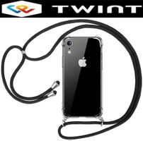 iPhone XR Hülle Etui KETTE CLEAR Case Silikon Cover TASCHE