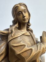 🔥 Madonna Maria Holzfigur Handarbeit, Alois Ohmayer. 67cm