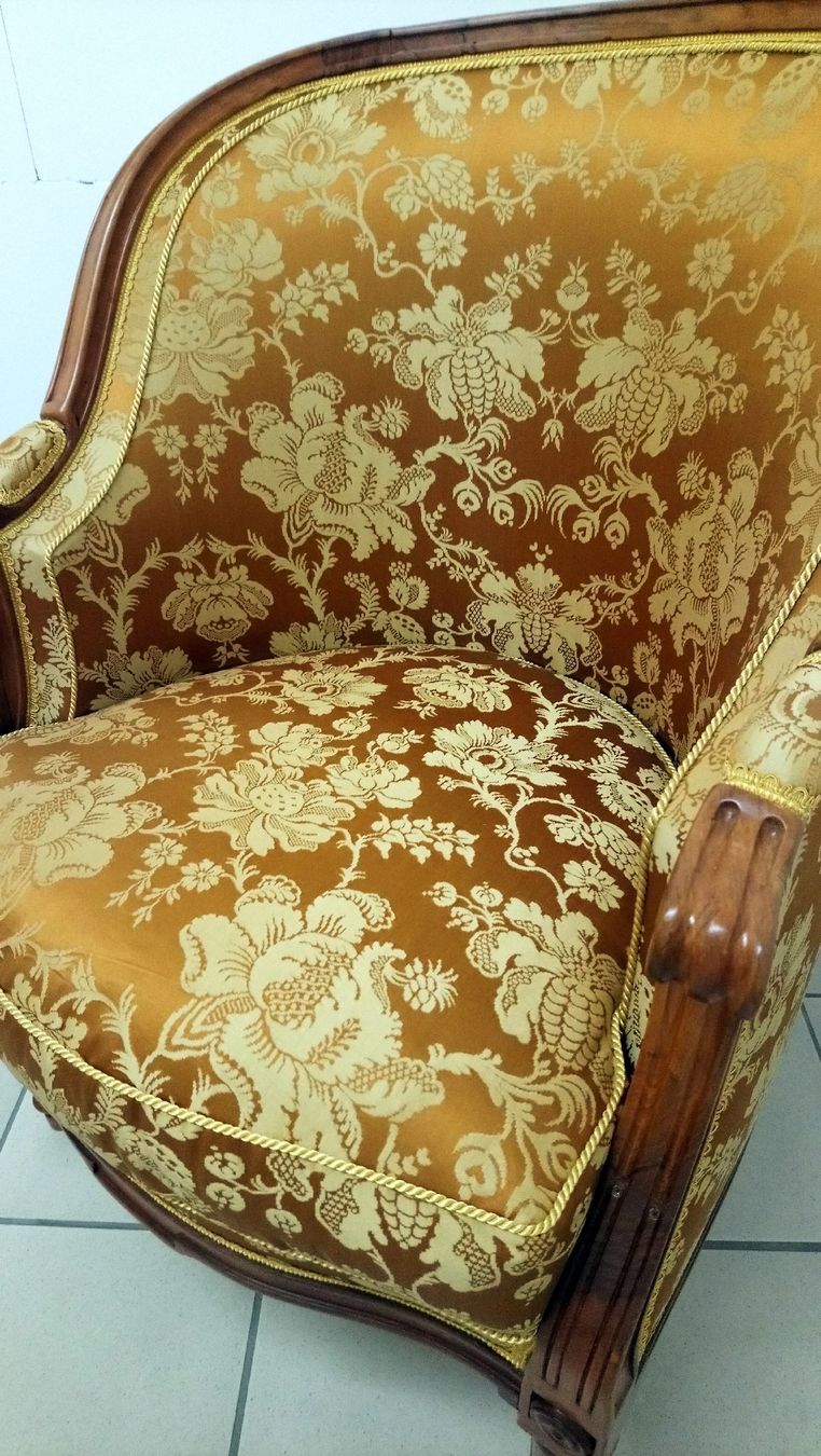 Poltrone: Bergère Transition/Louis XVI, 18e – Usato da Lausanne venduto da huitre01 3