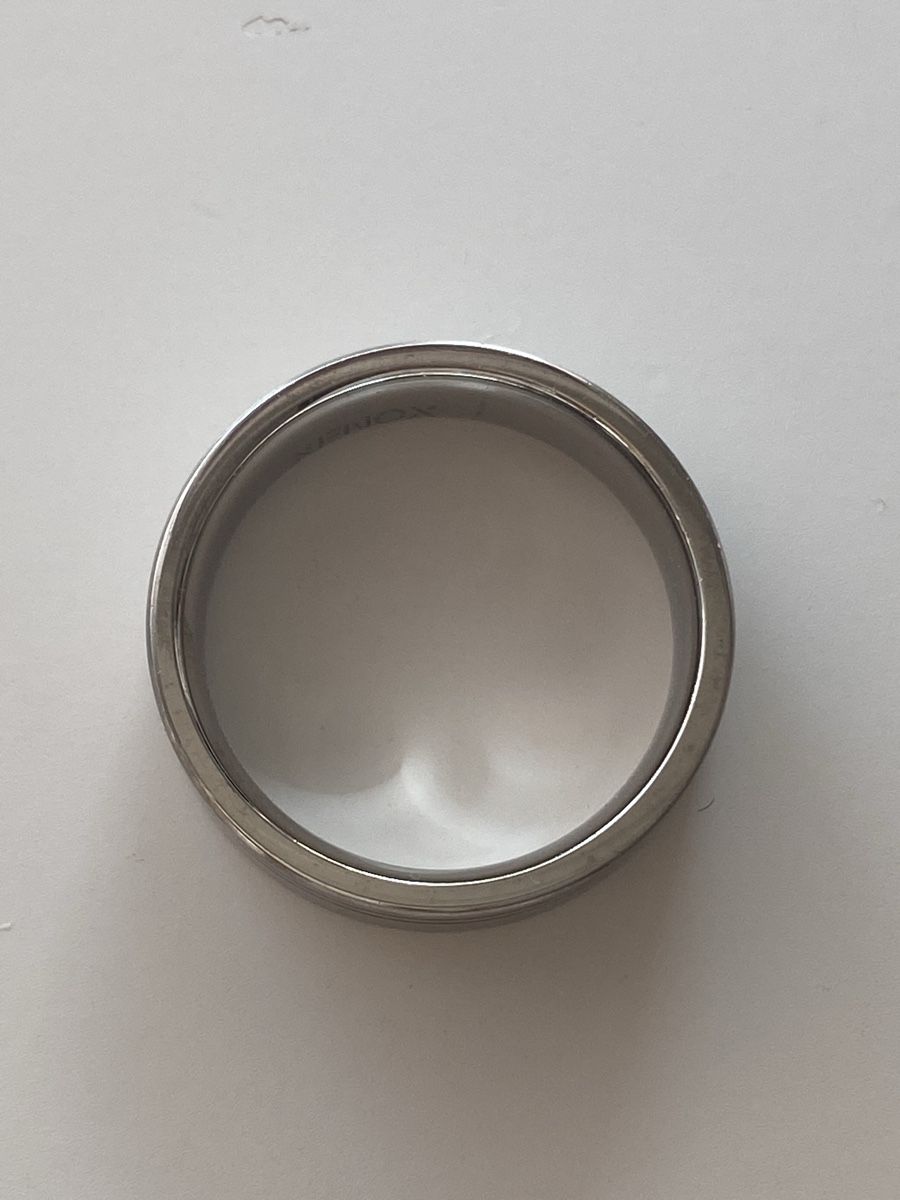 Anelli: Xenox Silberne Edelstahl Band Ring – Nuovo (secondo la descrizione) da Givisiez venduto da dor_xb9k 3