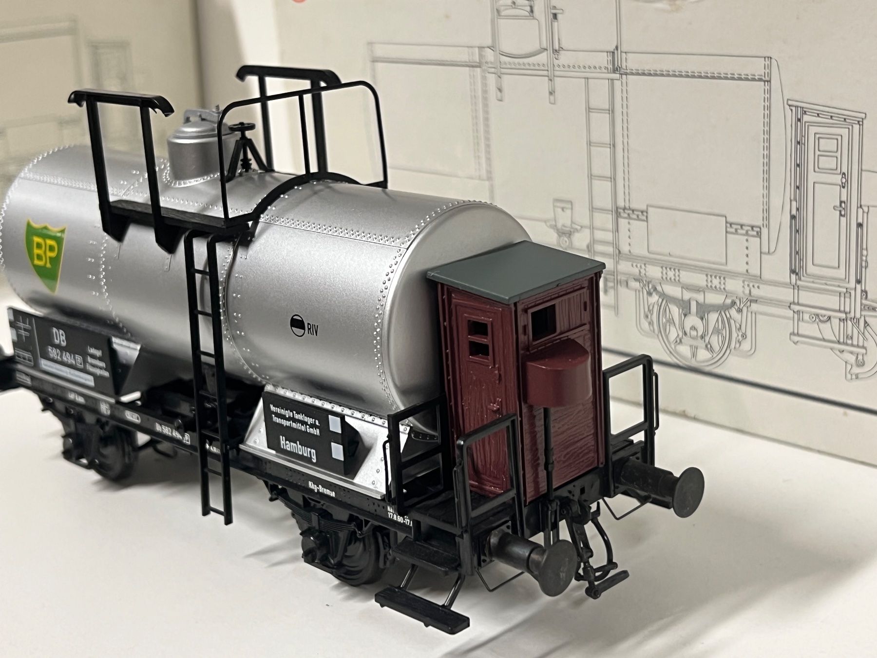 Modellini di ferrovie: Scale Models Spur 0 BP DB – Usato da Geroldswil venduto da TopTrain54 4