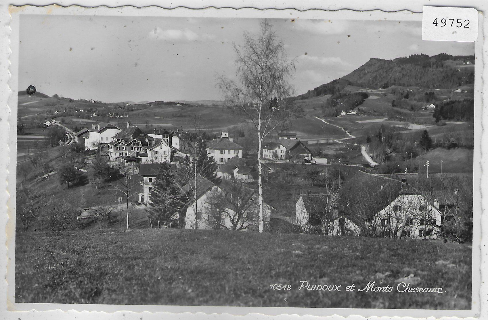 Cartoline postali: Puidoux et Monts Cheseaux – Usato da Ettingen venduto da Kartenplanet