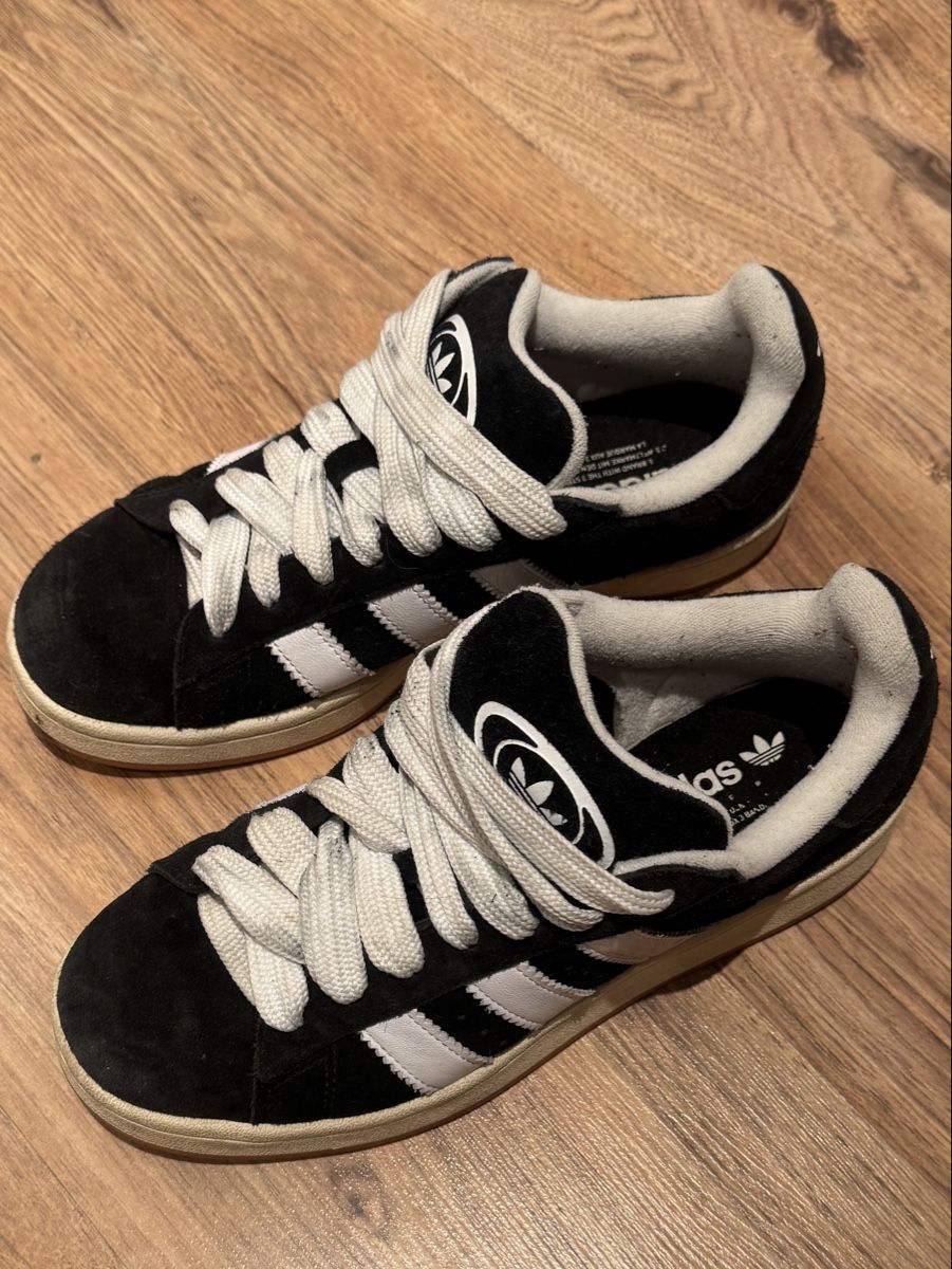 Adidas Herrenschuhe: Adidas Campus Schuhe schwarz Grösse 40 – Gebraucht aus Aristau von Rpolanski