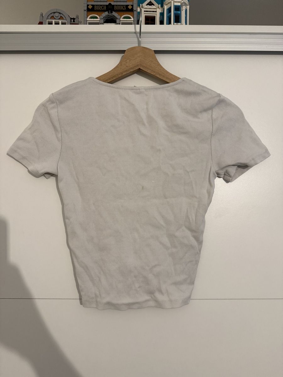 Top: Stylisches H&M Crop Top Gr. M – Usato da Rebstein venduto da Tuerkii 1