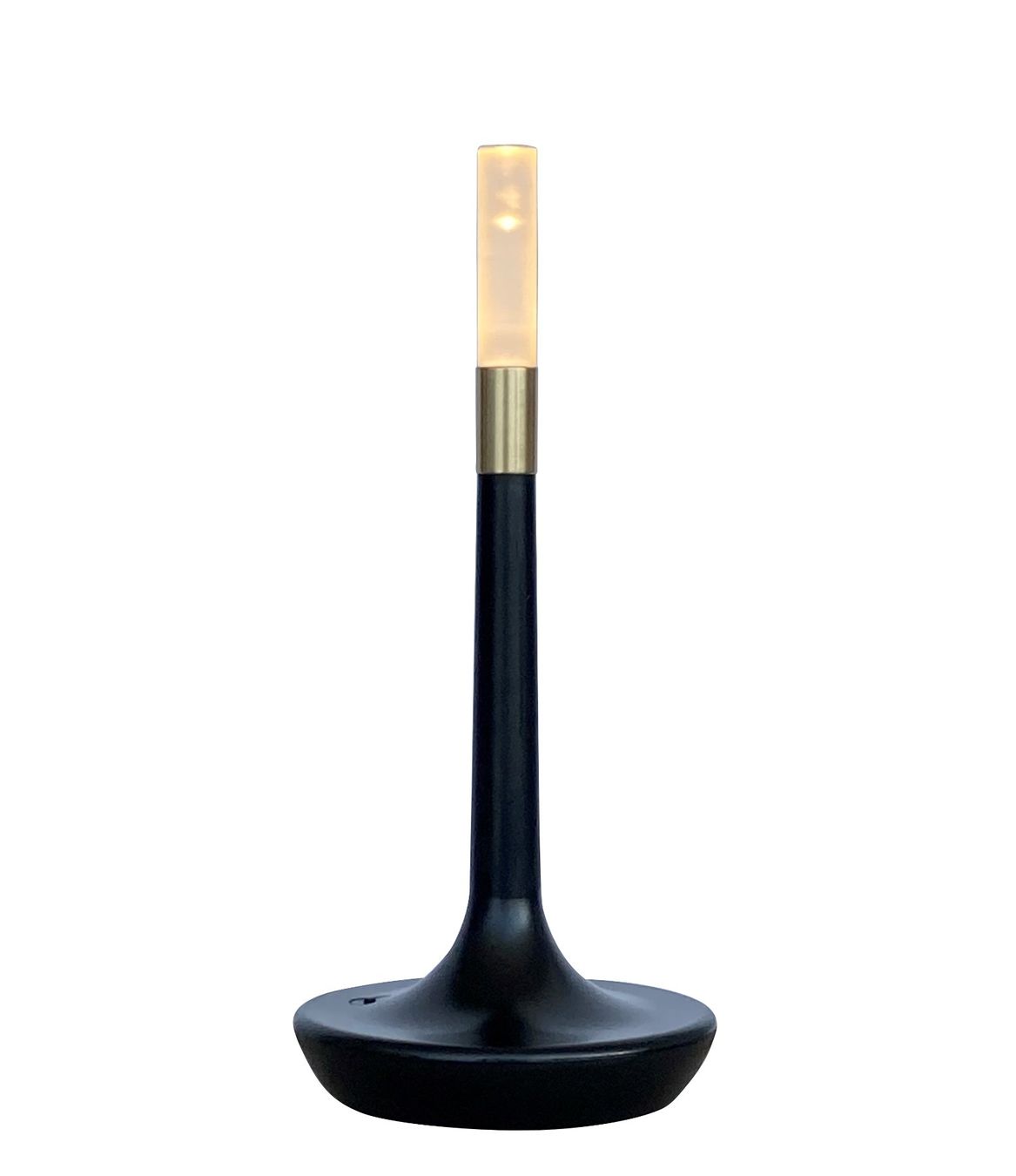 Candele: Akkuleuchte Kerze LED schwarz – Nuovo e nell'imballaggio originale da Wallisellen venduto da kingschair 1
