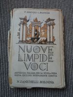 Nuove limpide voci, Antologia Zanichelli scuola media 1953