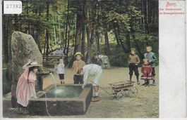 Bern - Der Glasbrunnen im Bremgartenwald