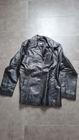 Lederjacke 