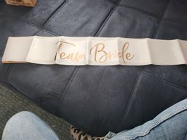 Team Bride Schärpe