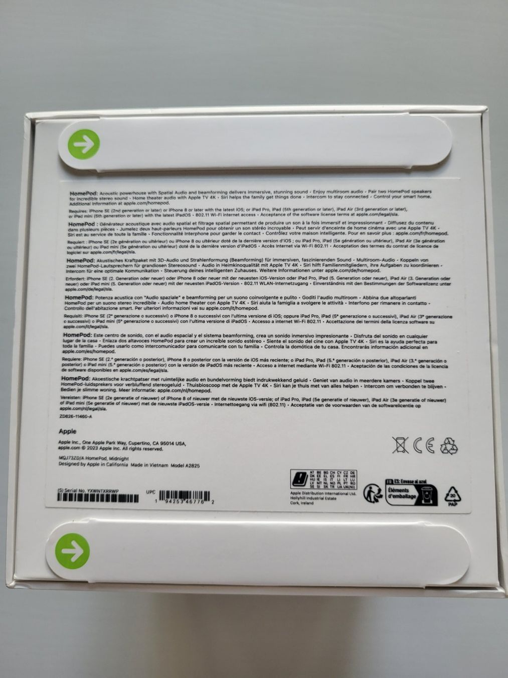 Casse acustiche: Apple HomePod Smart Speaker Gray New Sealed – Nuovo e nell'imballaggio originale da Genève venduto da mik_pyk5 3