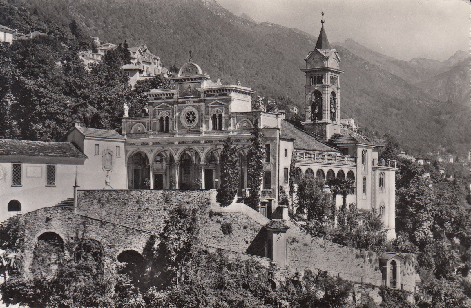 Cartoline postali: Madonna del Sasso 1953 – Usato da Bürglen TG venduto da StampGraf