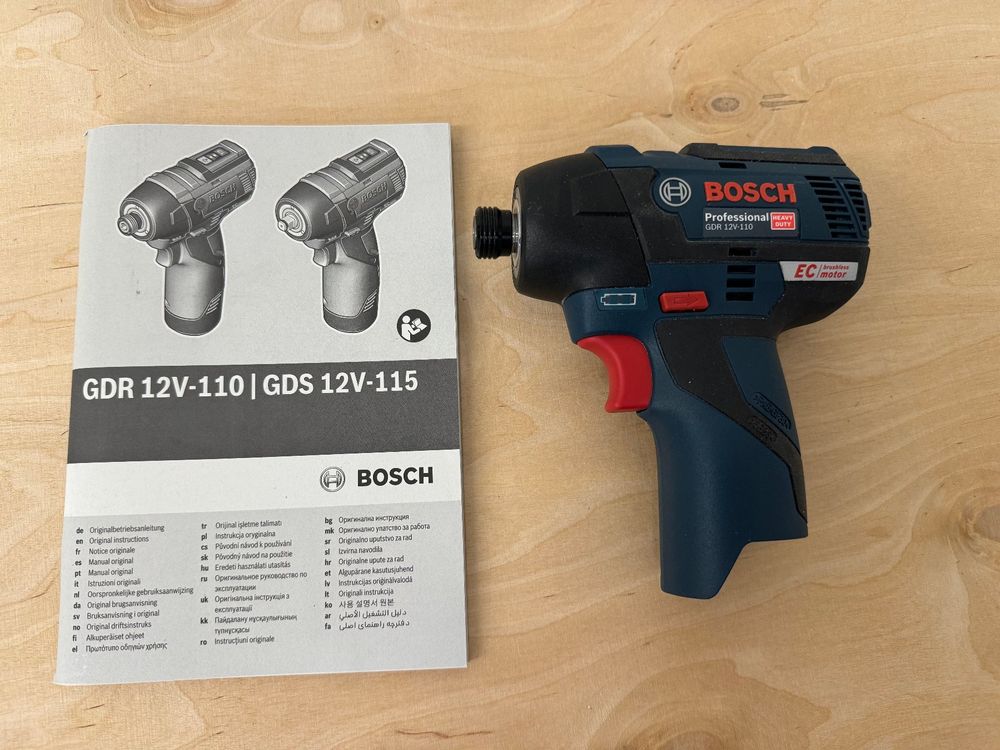 Bosch Professional GDR 12V-110 Drehschlagschrauber | Kaufen auf Ricardo