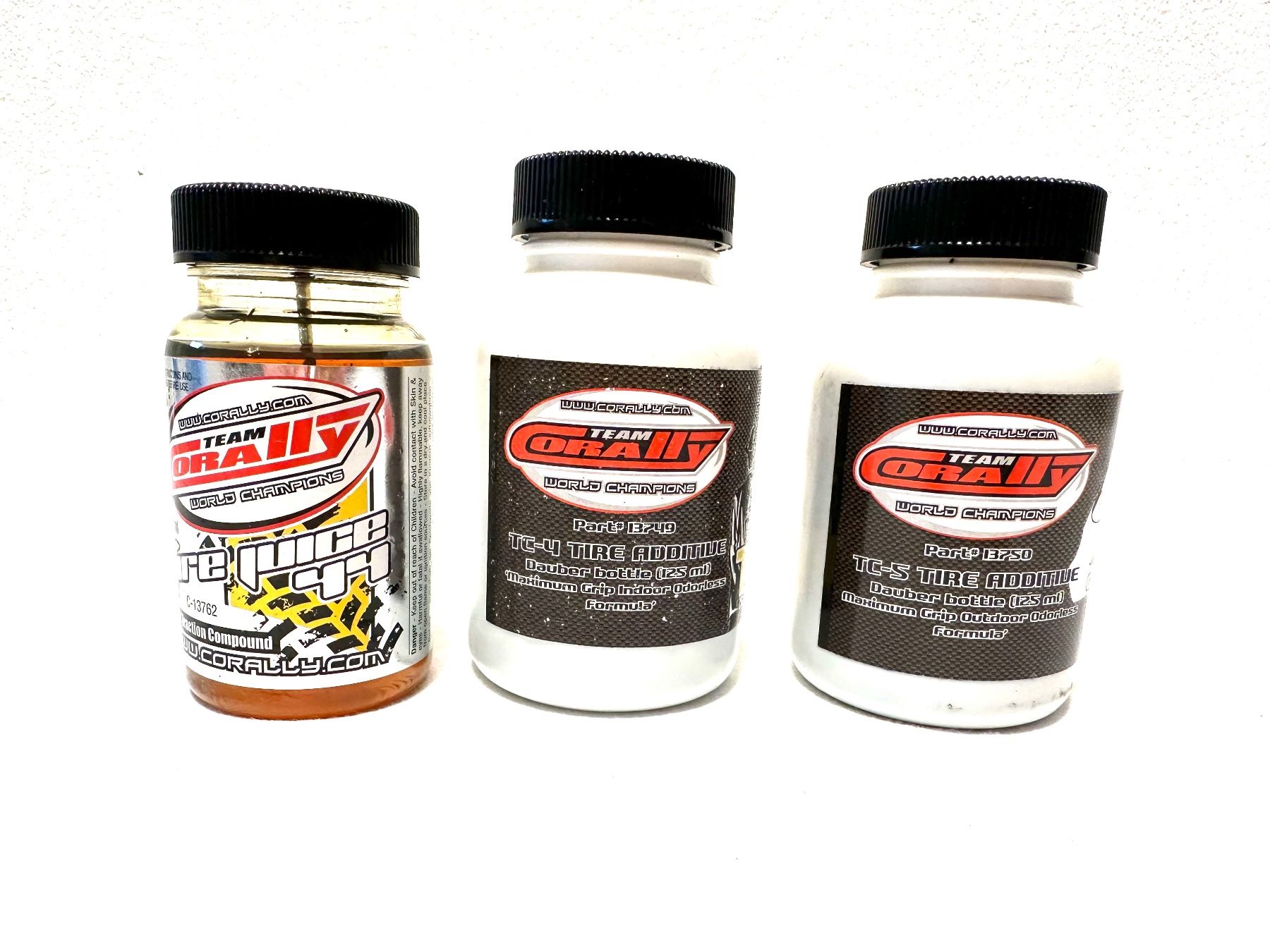 RC Modellbau: SET CORALLY 44, TC4 & TC5 ADDITIF TRAITEMENT PNEU – Gebraucht aus Yverdon-les-Bains von Fijo-rc 1