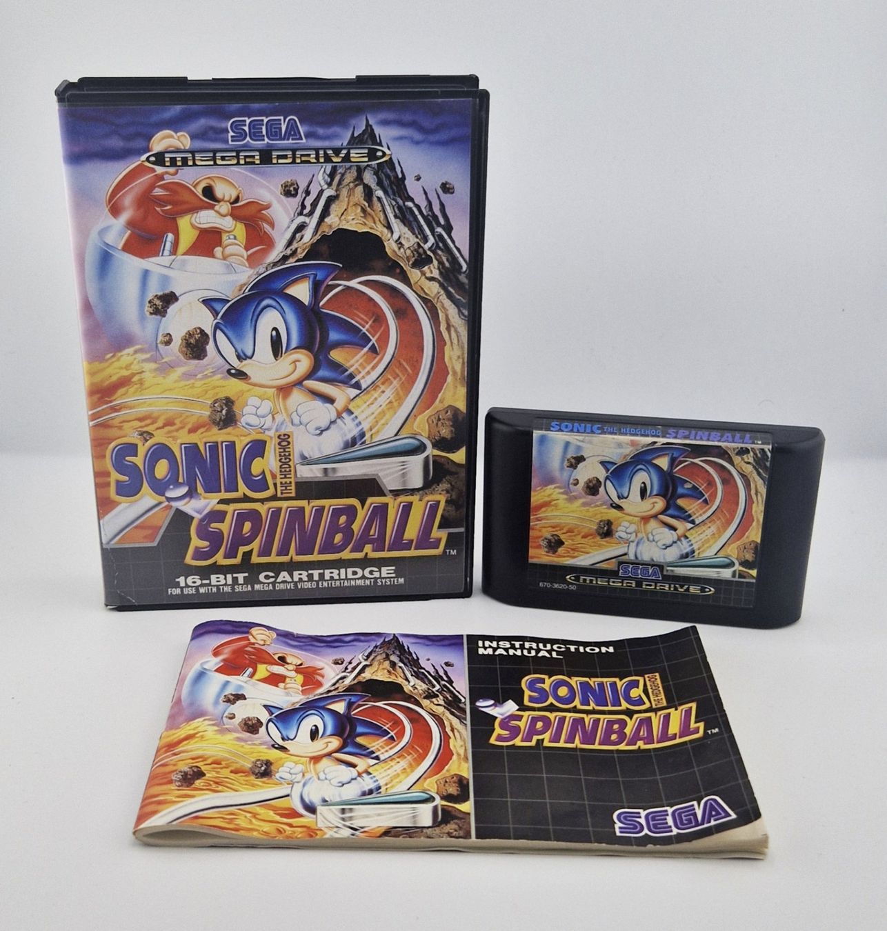 Sega Giochi: Sonic Spinball / Sega Mega Drive – Usato da Ollon VD venduto da sushi1224