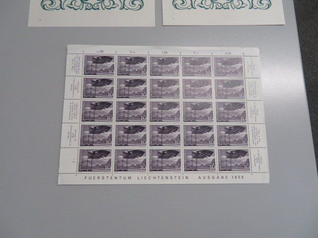 Alle Briefmarken: Briefmarken Lichtenstein – Gebraucht aus Pfyn von sagenruthe 3