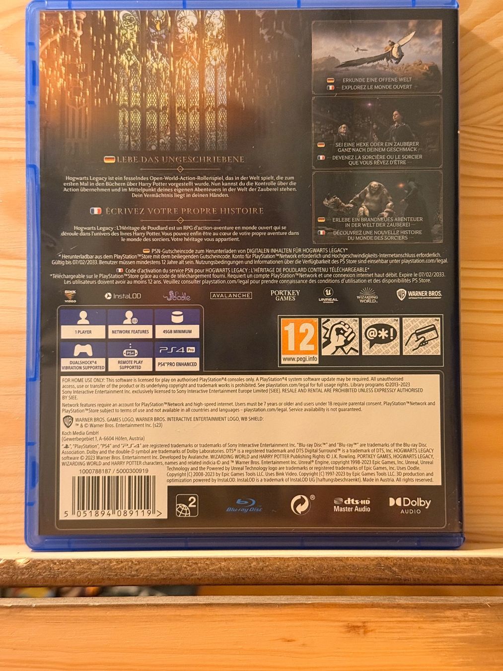 Giochi: Ps4 Spiel Hogwarts Legacy gebraucht – Usato da St. Gallen venduto da Wood26 1