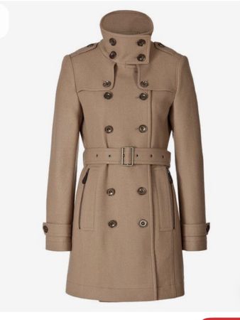 NEU! Burberry Mantel, Gr.6 UK, Farbe Camel