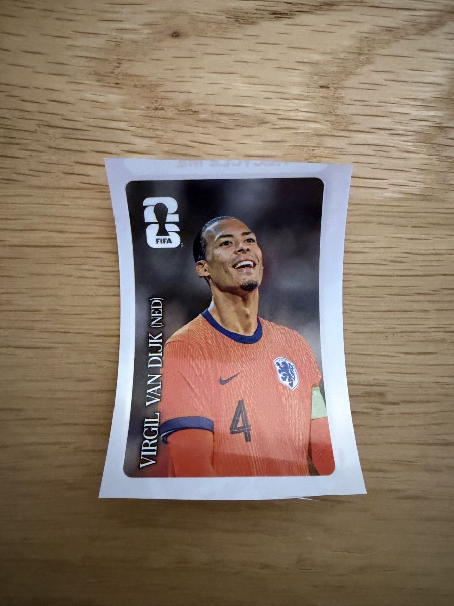 Coca-Cola Carte collezionabili: Panini Cola WM 2026 Virgil van Dijk – Nuovo (secondo la descrizione) da Chur venduto da Unihoc5