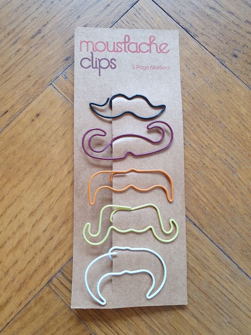 Supporti a parete: 5x Büroklammer "Moustache Clips" – Usato da Bern venduto da soledurner
