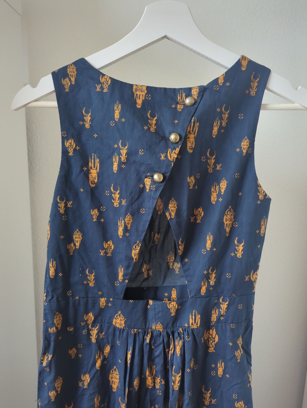 Vestiti: Sommerkleid, Grösse S, Blau/Gold – Nuovo (secondo la descrizione) da Buchs Sg venduto da chr_mrj9 3