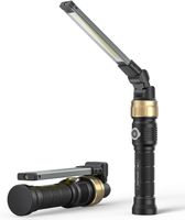 Werkstattlampe 5000 mAh Arbeitsleuchte LED Akku um 360