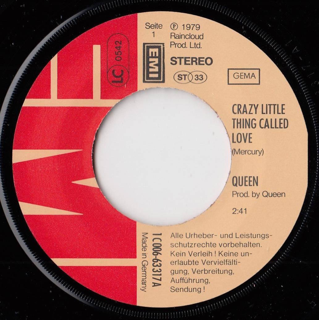 Dischi in vinile: Queen Vinyl Single von 1980 – Usato da Volketswil venduto da Abcrecords 2