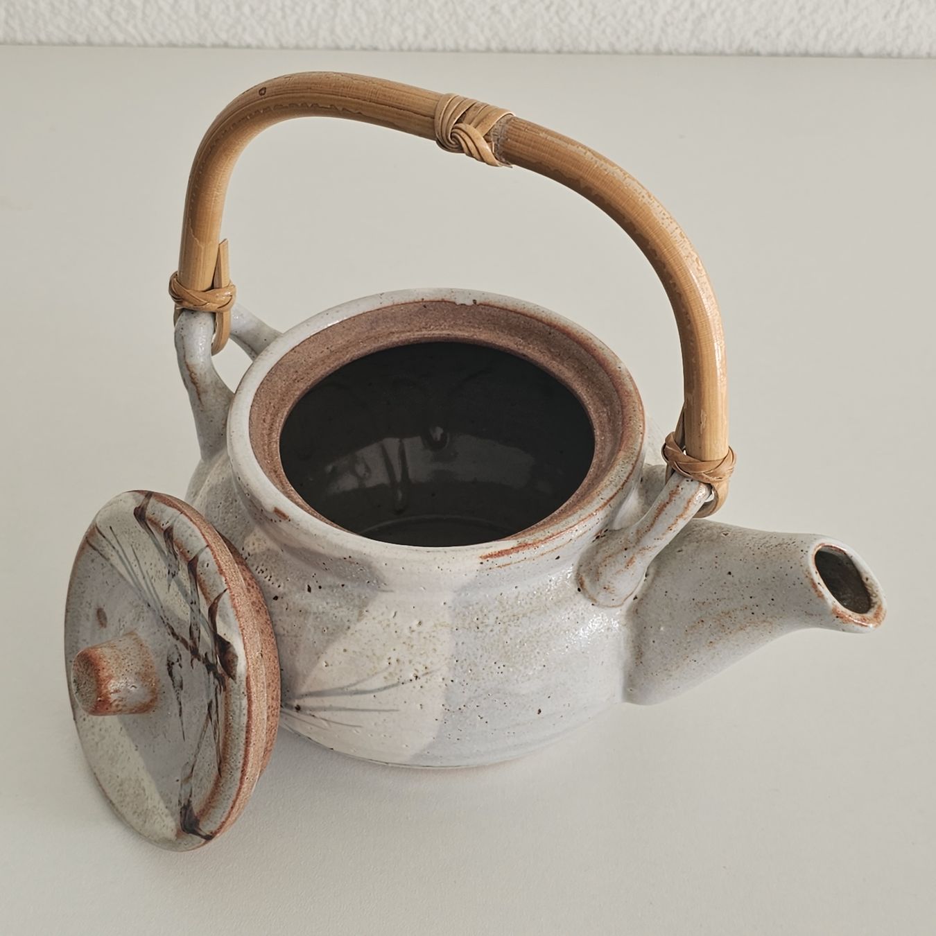 Teiere: Ceramic Teapot with Bamboo Handle / Japanese style – Nuovo (secondo la descrizione) da Matten b. Interl venduto da Vanilla8 1