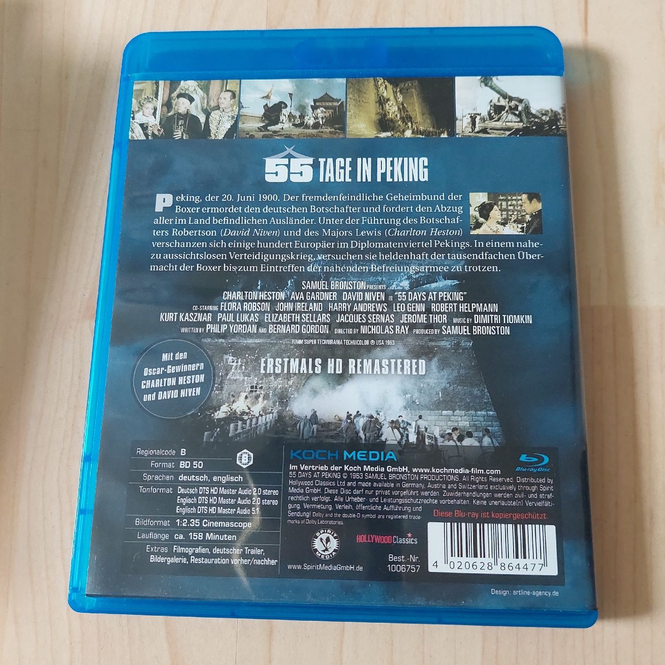 Tutti i DVDs: 55 Tage in Peking bluray – Usato da Biel/Bienne venduto da Totalkelly 1