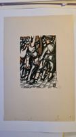 Edmond Bille Farblithografie "un dance
