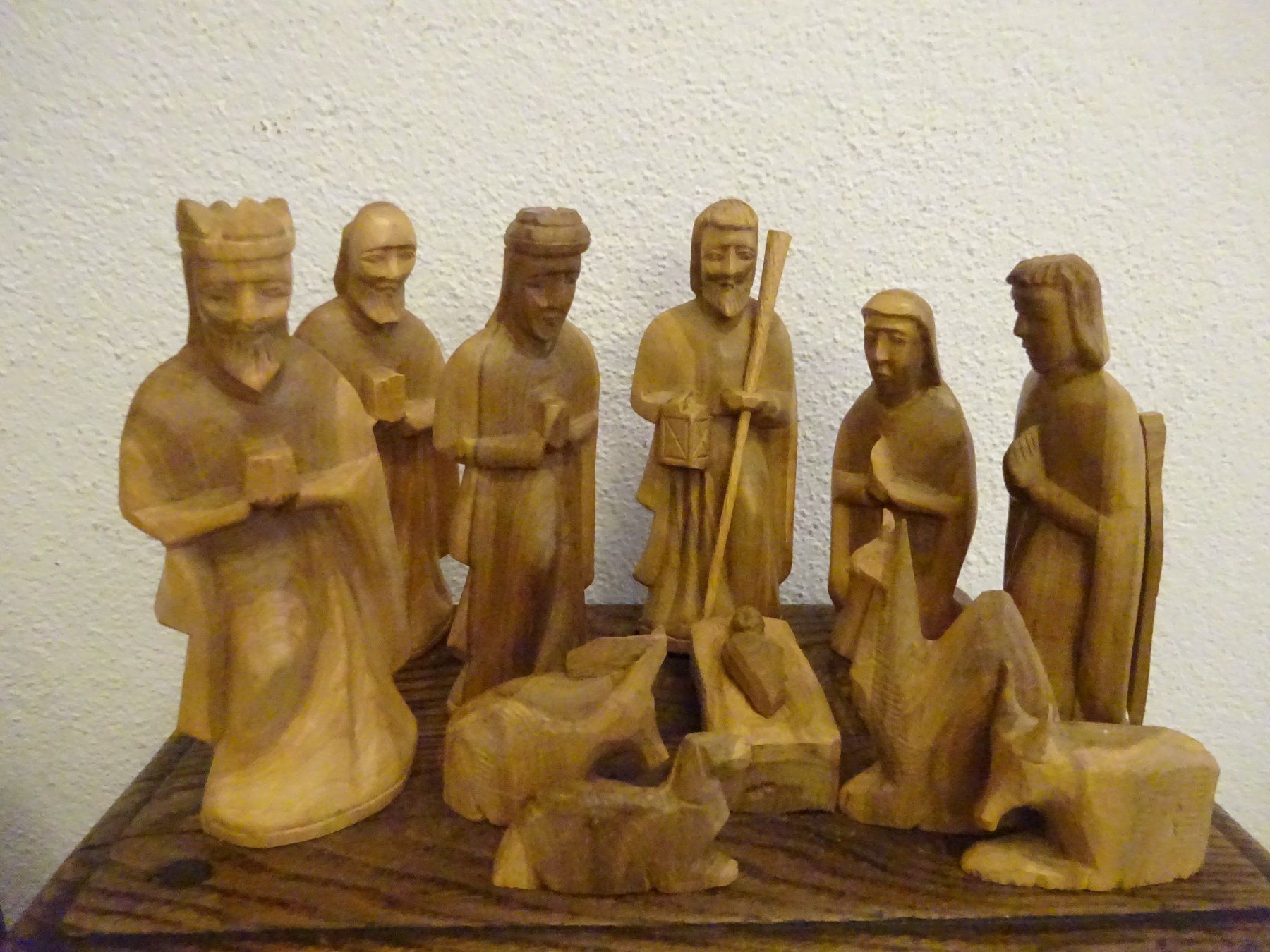 Sculture & Statue: Palästina Krippe / Holz, vollständig – Usato da Esslingen venduto da eintagammeer
