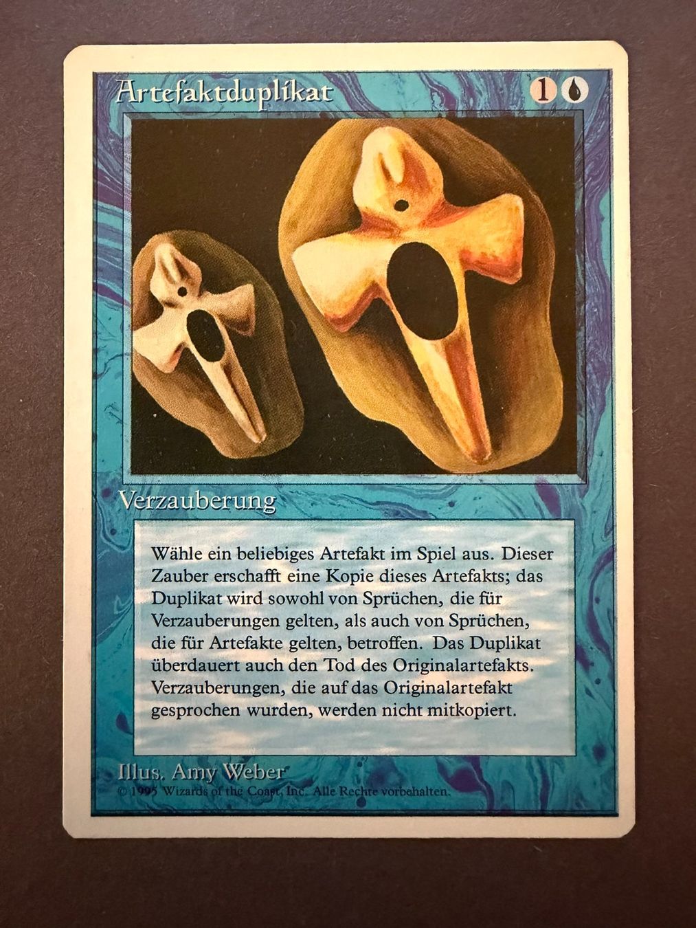 Magic The Gathering Carte collezionabili: Artefaktduplikat // Foreign White Bordered // Magic – Usato da Binz venduto da Tempelritter