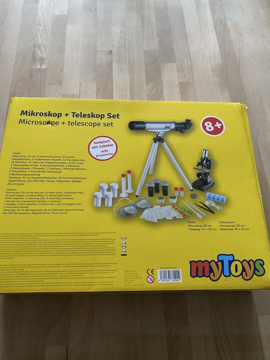 Mikroskopie: Mikroskop und Telekskop – Gebraucht aus bonaduz von nicki073 1