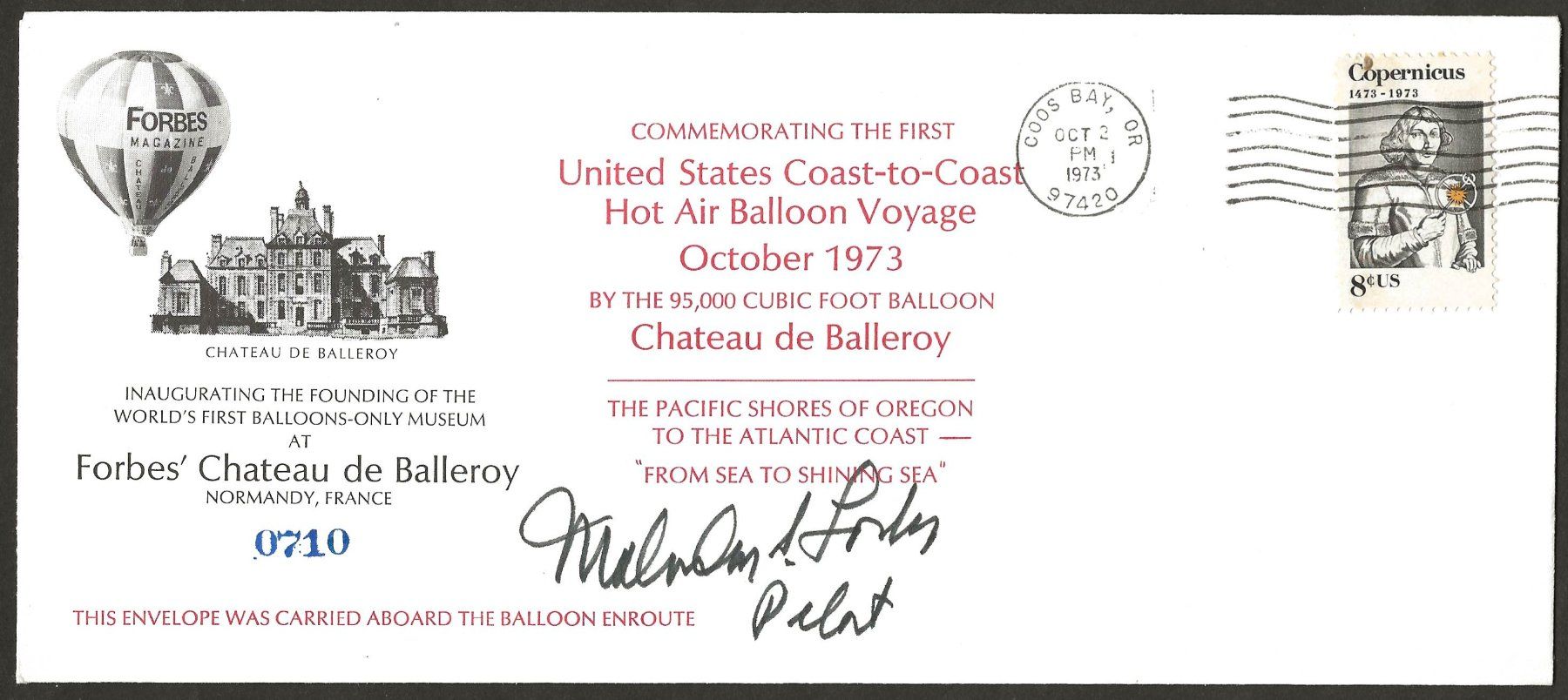 Alle Briefmarken: 6 Ballon Belege USA 1933 1964 1976 Luftpost – Gebraucht aus Au ZH von xelagreb01 5