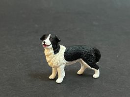 Wie Neu * Schleich Border Collie mehrfarbig Hund Hündin