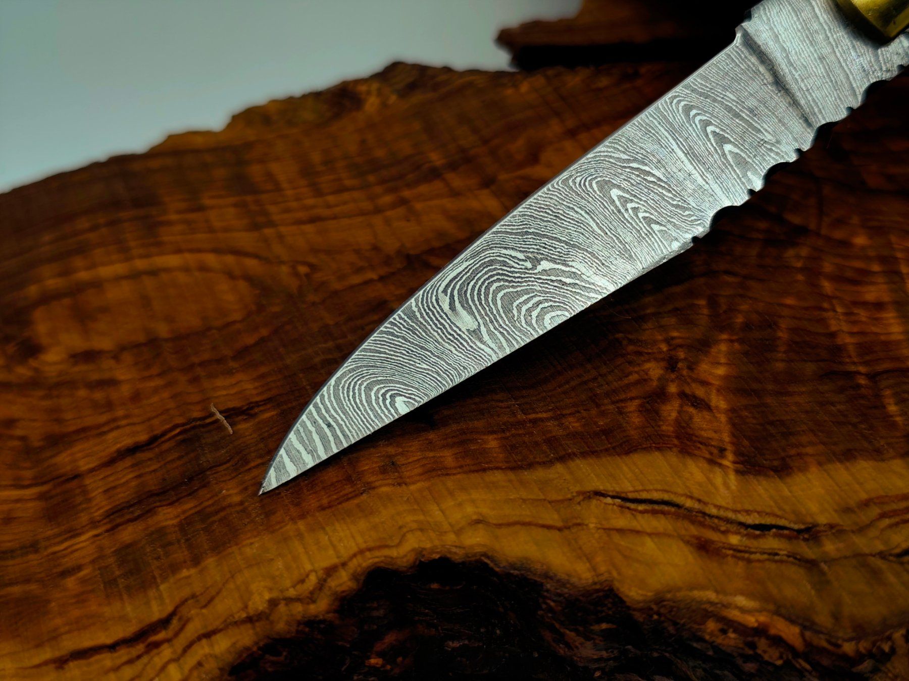 Accessori: Laguiole Damast Messer Klappmesser echtes Damastmesser – Nuovo e nell'imballaggio originale da Arlesheim venduto da Premius_1 2