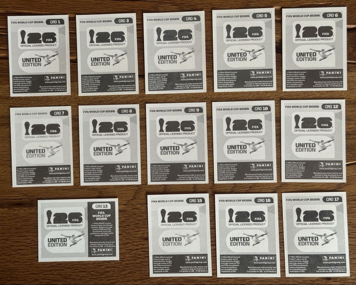 Panini Sammelbilder & Trading cards: Panini Sticker WM 2026 - Kroatien – Neu (gemäss Beschreibung) aus Mägenwil von Goldfire 1