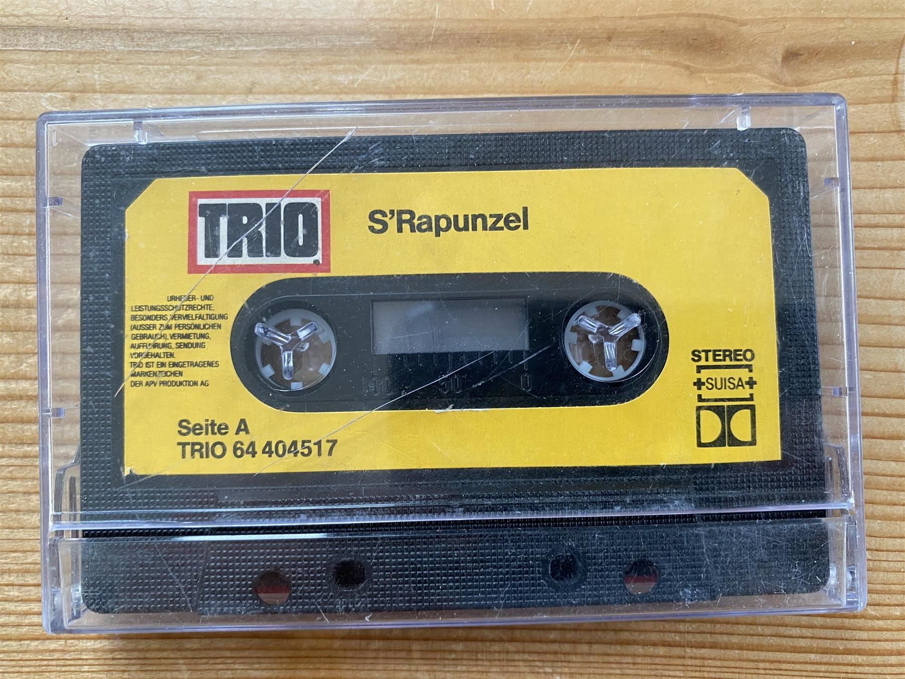 Kompaktkassetten: Kassette – S'Rapunzel – Gebraucht aus St.Gallen von kingsamas 1