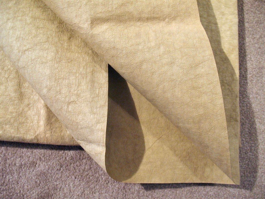 Tessuti: Kunst Leder Stoff Couch Sofa Überzug Trommel-Stoff? hellbrau – Nuovo (secondo la descrizione) da Wil ZH venduto da Arbolero 8
