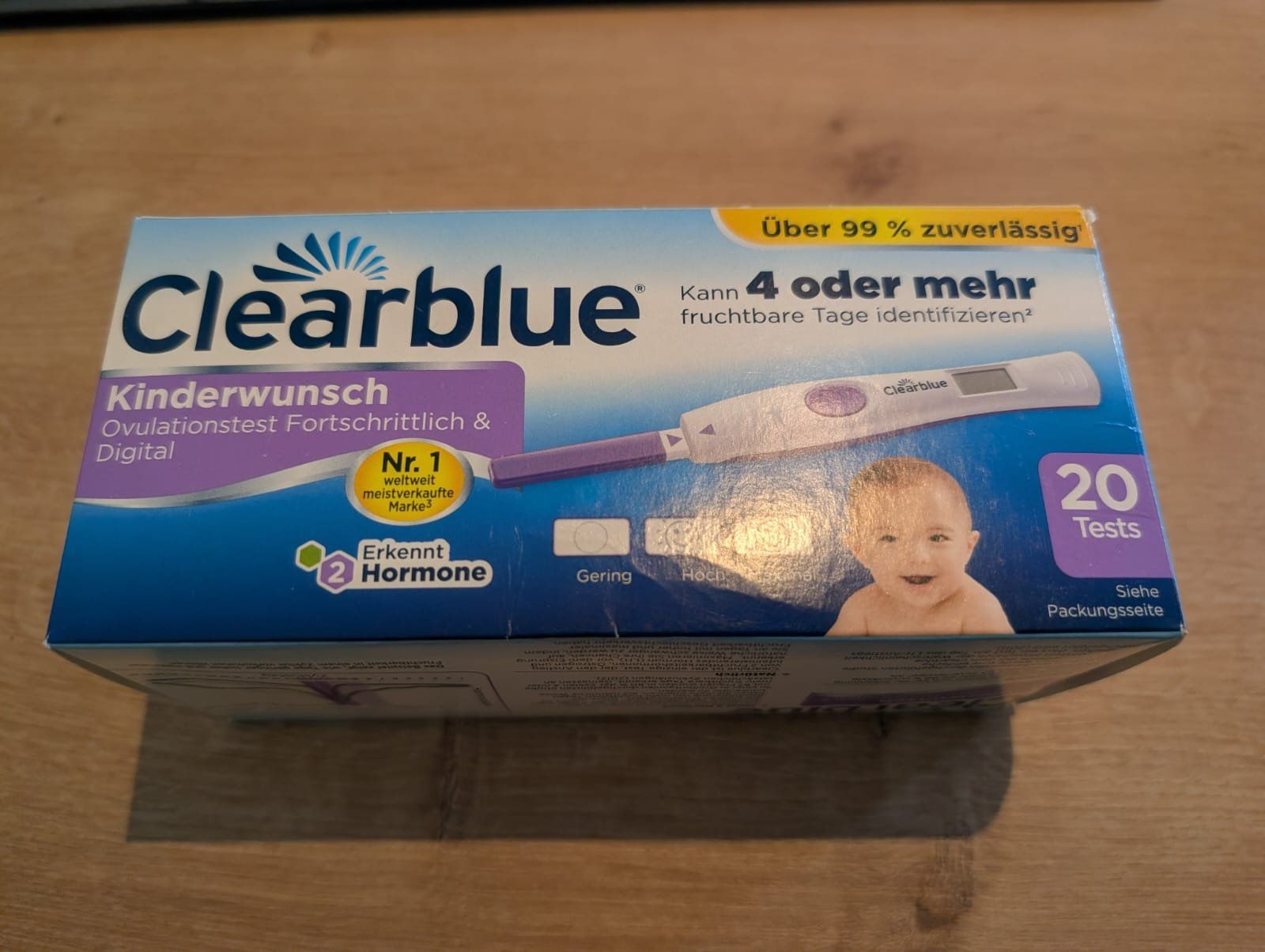 Medizinische Geräte: Clearblue lila Ovulationstests 16 Stück – Neu (gemäss Beschreibung) aus Winterthur von Arkadii