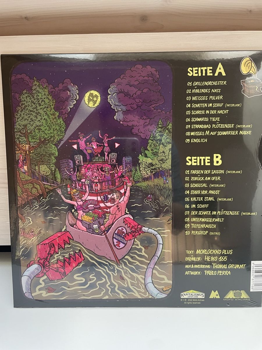 Fumetti: Morlockko Plus - Der Schatz im Plötzensee - Komplettset! – Nuovo e nell'imballaggio originale da Aarberg venduto da Mama_Lulu 2
