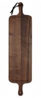DUTCHDELUXES Holzschneidebrett BBQ XL Slim Fit Oiled Walnut