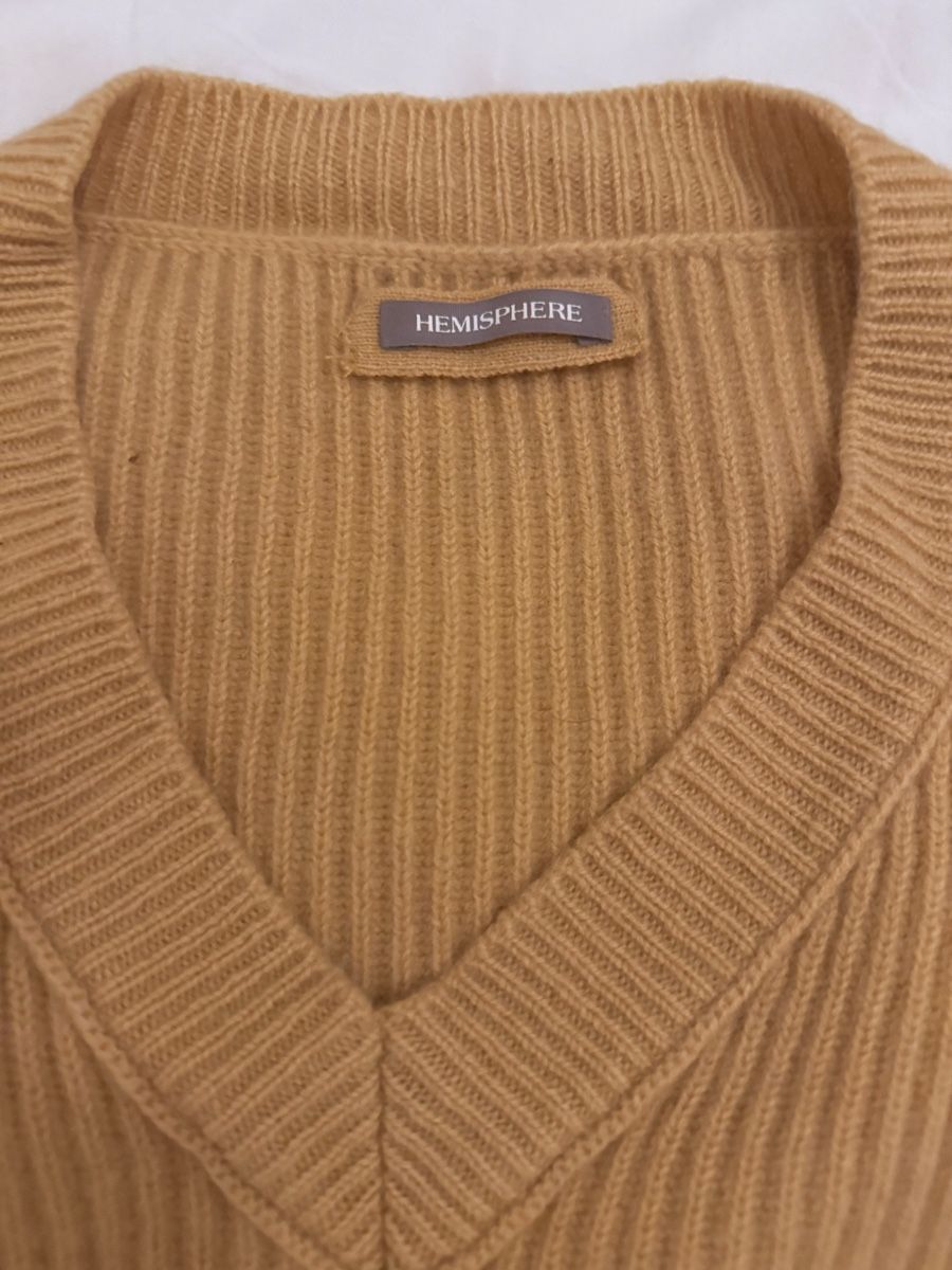 Hemisphere Maglioni & Felpe: Hemisphere Pullover V-Ausschnit, L neuwertig – Nuovo (secondo la descrizione) da Zürich venduto da Ju777 1