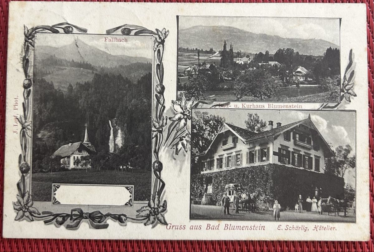 Cartes postales: Gruss aus Bad Blumenstein  – D'occasion à Horw par Tellbub