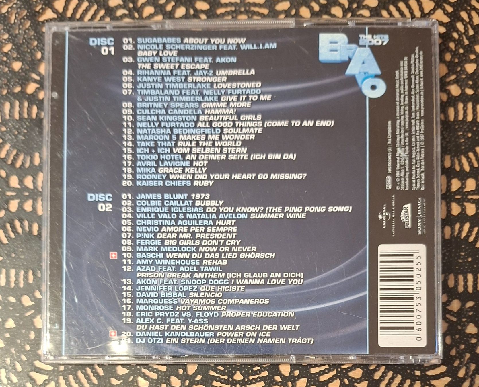 CDs: Bravo Hits - The Hits 2007, 2CD Hit Compilation Sampler 2007 – D'occasion à Amriswil par Celini3 1