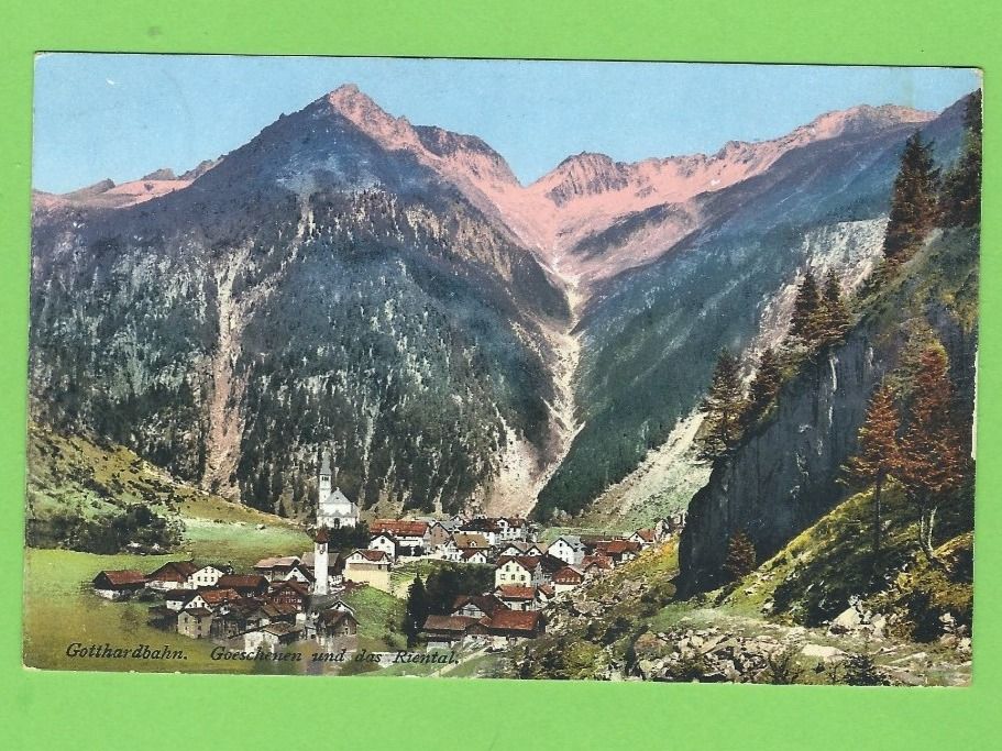Cartoline postali: Goeschenen und das Riental – Usato da Zürich venduto da t24_de