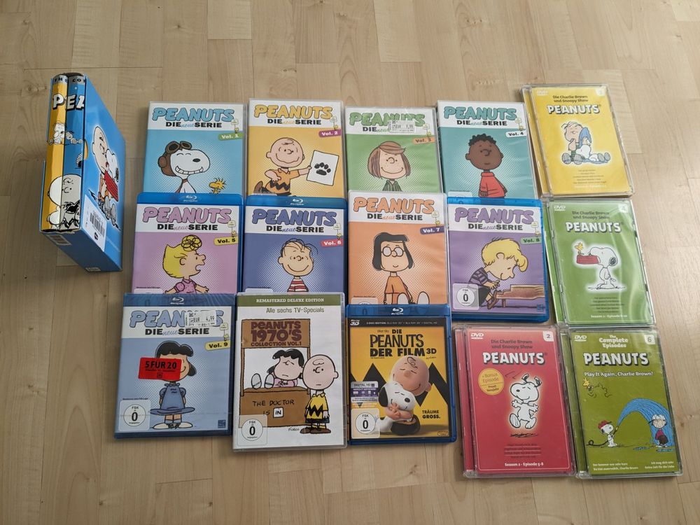 PEANUTS DVD Sammlung 17 DVDs | Kaufen auf Ricardo