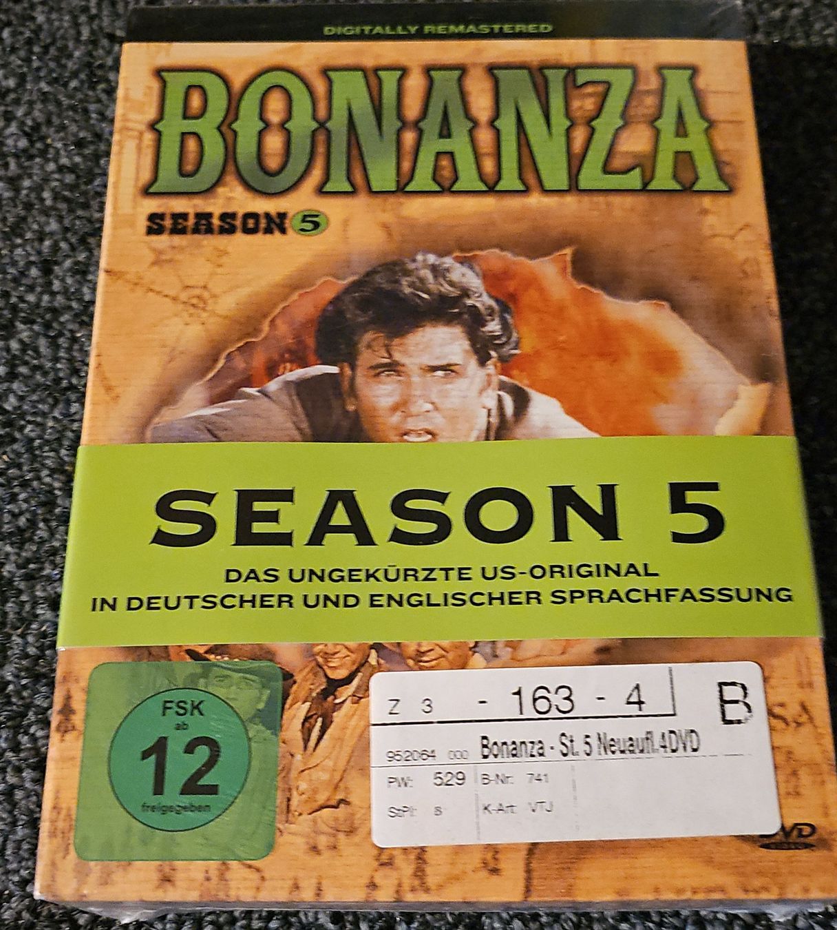 Tutti i DVDs: Bonanza Staffel 5 DVD Box, US Original – Nuovo e nell'imballaggio originale da Ruswil venduto da jan_bxl5