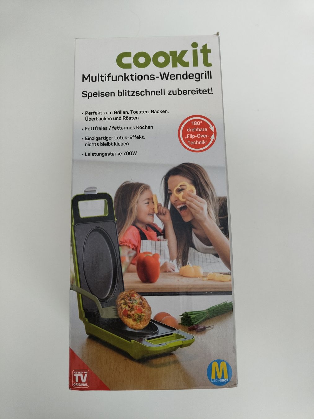 Elettrodomestici da cucina: Cookit Multifunktions-Wendegrill, originalverpackt – Nuovo e nell'imballaggio originale da Reinach ag venduto da Wildschwein_Braten 1